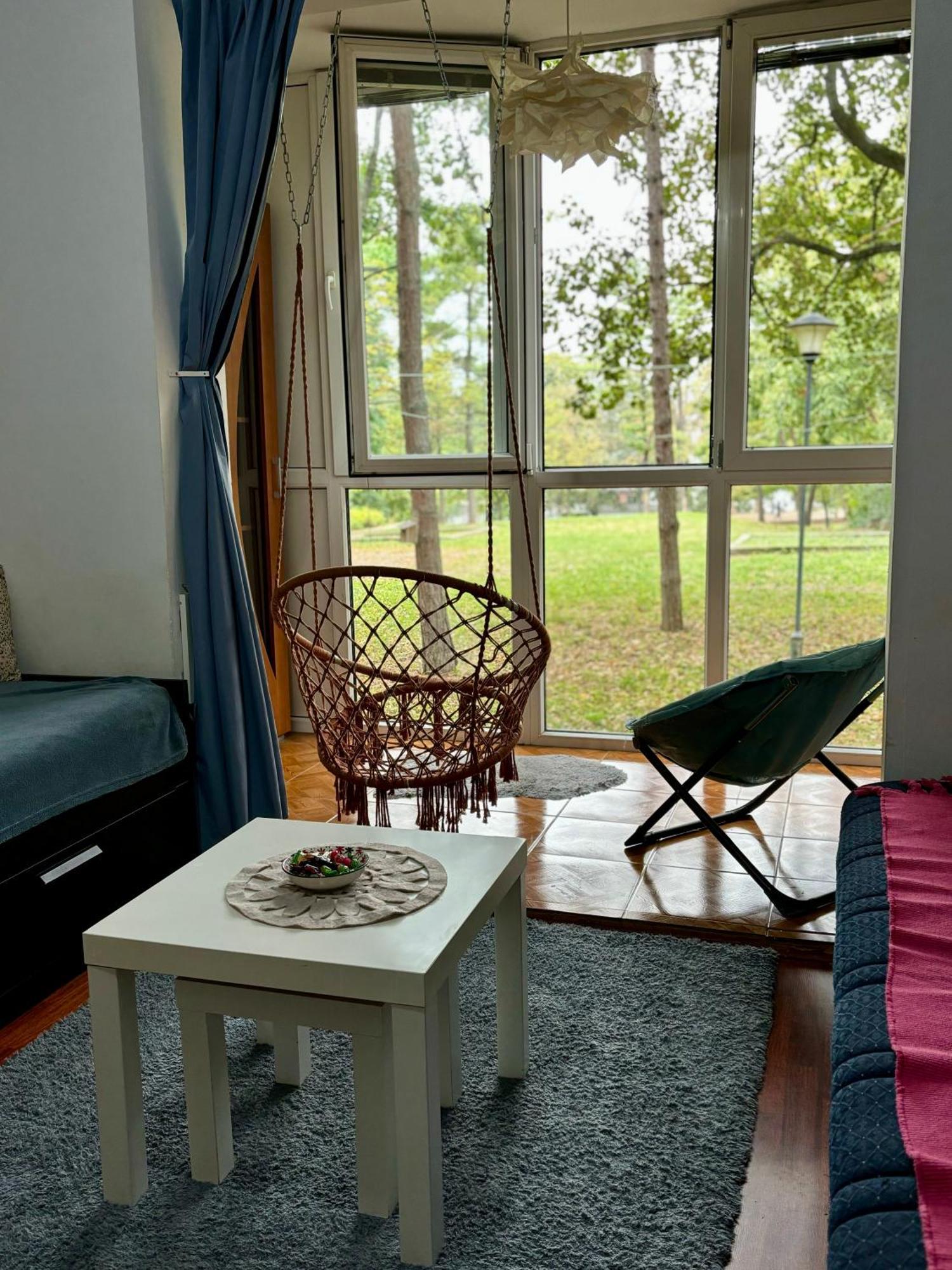 베오그라드 Apartman Park, Tc Stadion Vozdovac 아파트 외부 사진